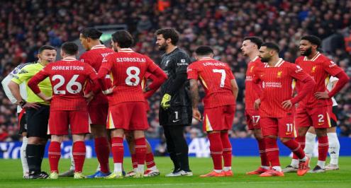 جدول ترتيب الدوري الإنجليزي قبل الجولة 18.. ليفربول يتصدر